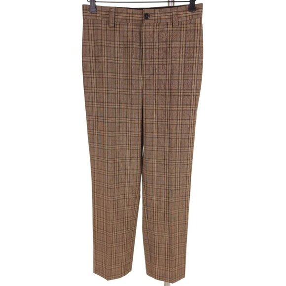 Nanushka Check Trousers Size 46 US 30 S Mens Beige $645 - Picture 2 of 14
